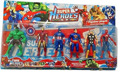Super Heroes Figurine Collection Set