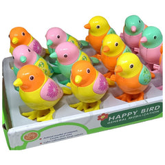 (12 pcs) Happy bird winding Toy