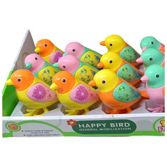 (12 pcs) Happy bird winding Toy