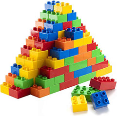 MAJIK Building Block Set for Kids and Children (110 Pcs, Multicolor)