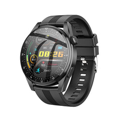 Hoco Smart Sports Watch, 1.36 inches, Black, Y9