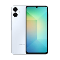Samsung Galaxy A06 Dual SIM 4G Smartphone, 4 GB RAM, 64 GB Storage,Light Blue, SM-A065FLBDMEA