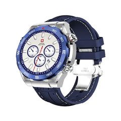 Swiss Military DOM3 Bluetooth Smart Watch, 1.43 inches, Blue