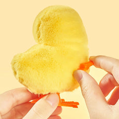 Wind Up Chicken Toy, 3 Pcs Jumping Chick Gag Toys Cute Plush Hopping Chicks Novelty Spring Windup Toys for Kids Toddler Adult Easter Egg Party Favors Christmas Goody Bag Fillers Gifts