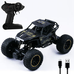 Wembley Rock Crawler Monster Truck| Remote Control Car Toy for Boys| Powerful Rechargeable RC Car| Multifunctional Rock Climbing Toys for Kids with 5 Functions for Kids
