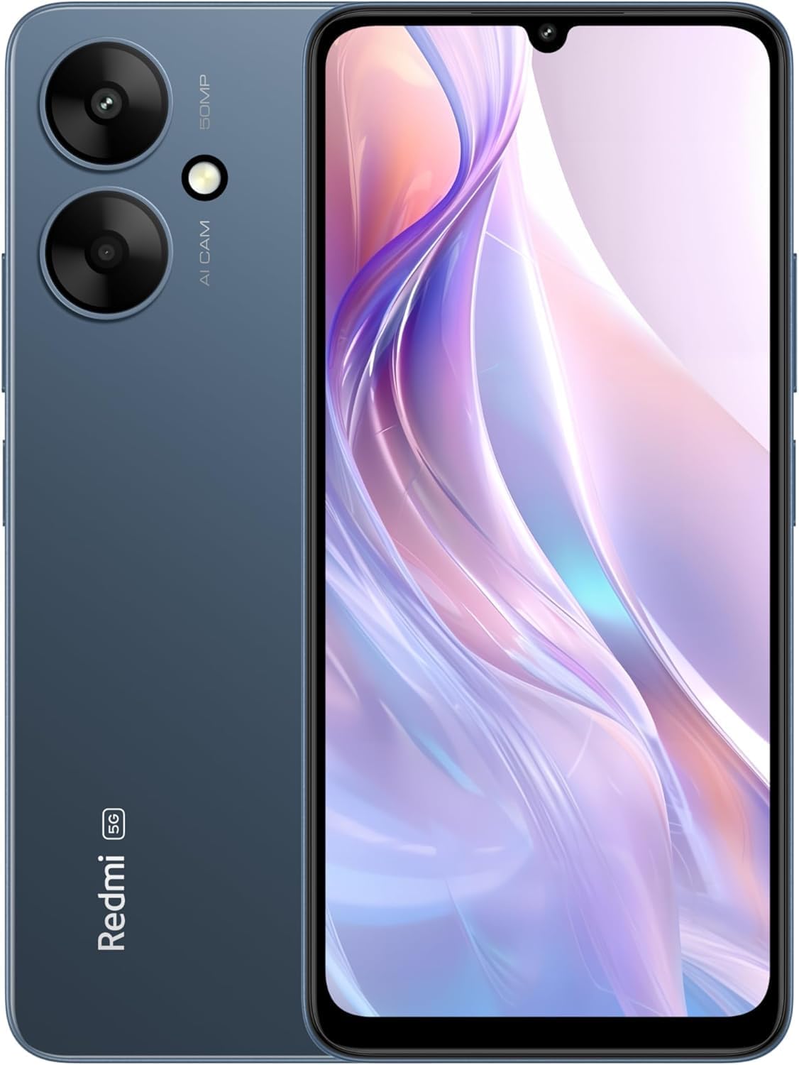 XIAOMI Redmi 13C 5G (Compatible with Tello Mint & Global) (256Gb + 8Gb) Factory Unlocked Global 6.74 50Mp Triple Camera Model 23124RN87G (Twilight Blue)