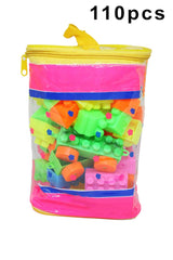 MAJIK Building Block Set for Kids and Children (110 Pcs, Multicolor)