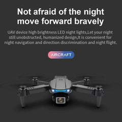 DKH-E88 Foldable Drone with 8K HD Dual Camera, Obstacle Avoidance, Altitude Hold, and Compact Design.(Multicolour)