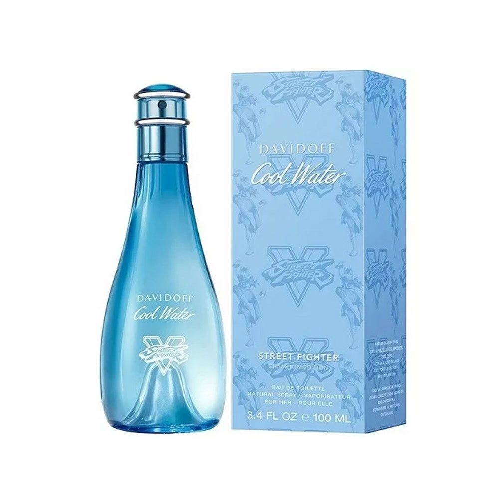 Davidoff Cool Water EDT Street Fighter Champion Edition For Women 100ml