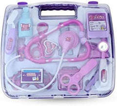 Doctor Toys Set, Simulation Medicine Box Doctor Nurse Medical Kit With Carry Case Pretend Play Set for Kids Child Care Box