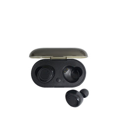 Iends Wireless Earbuds with Case, Black, IE-TWS37