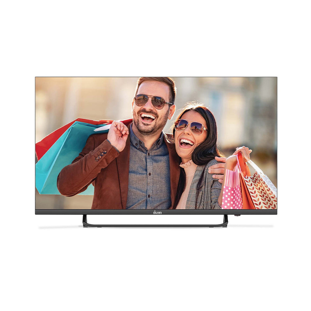 Ikon 55 inches 4K Smart LED TV, Black, IK55A71WOS