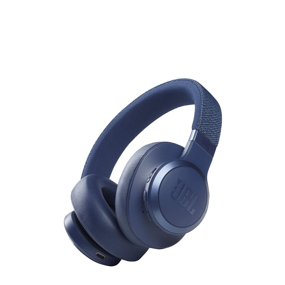 JBL Live 660NC Wireless Over-Ear Noise Cancelling Headphones Blue