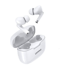 Lenovo XT90 Wireless Bluetooth Touch Control Stereo Earphones Headset (White)
