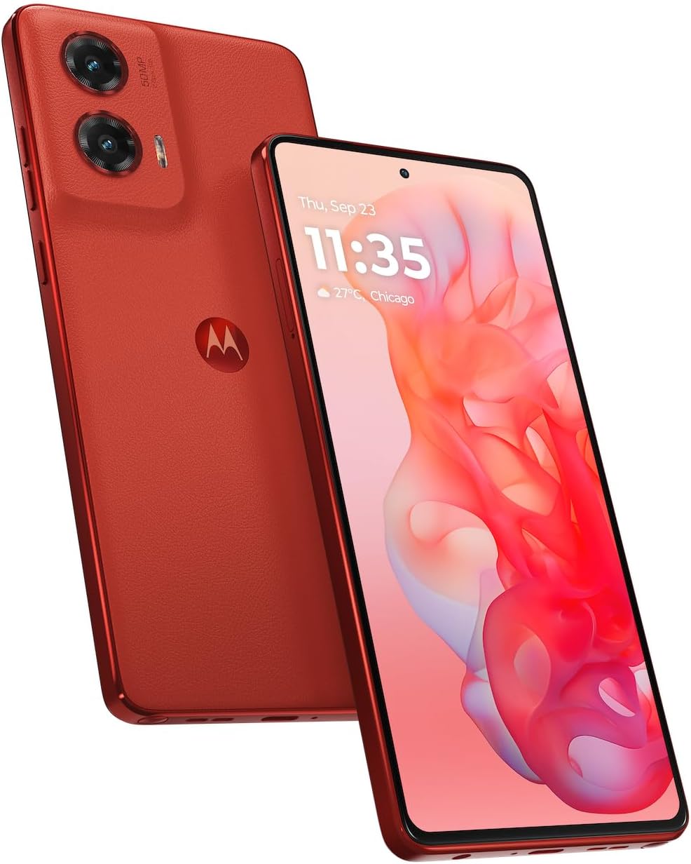 Motorola Moto G Stylus 5G | 2024 | Unlocked | Made for US 8/256GB | 50MP Camera | Scarlet Wave