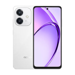 Oppo A3 4G Smartphone, 6 GB RAM, 128 GB Storage, Starlight White