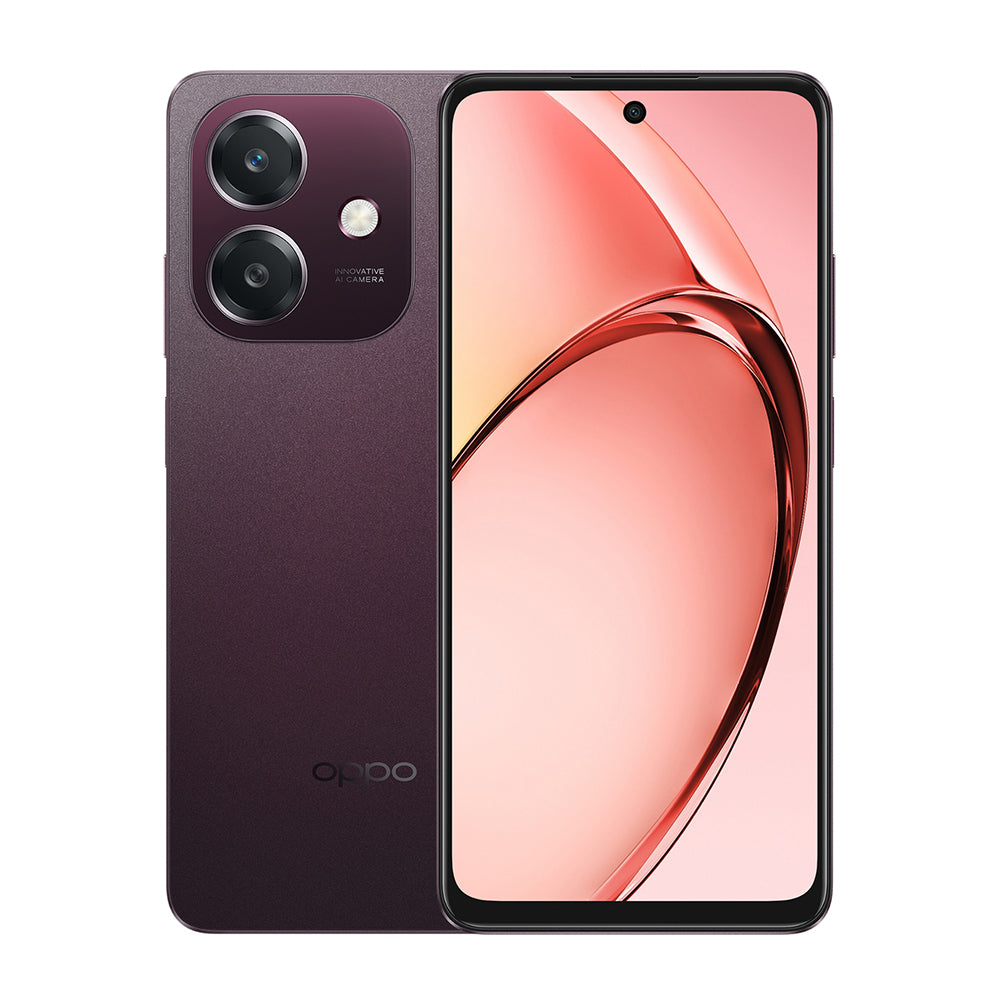 Oppo A60 5G Dual SIM Smartphone, 6 GB RAM, 128 GB Storage, Nebula Red
