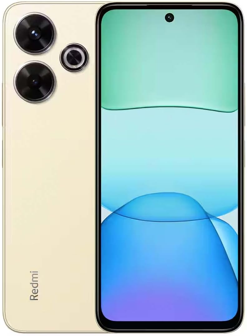 Redmi Xiaomi 13 4G LTE (128GB + 6GB) Factory Unlocked Global ROM GSM 6.79" 108MP Dual Camera (for Tello Mint & Global) (Sandy Gold (Global ROM))