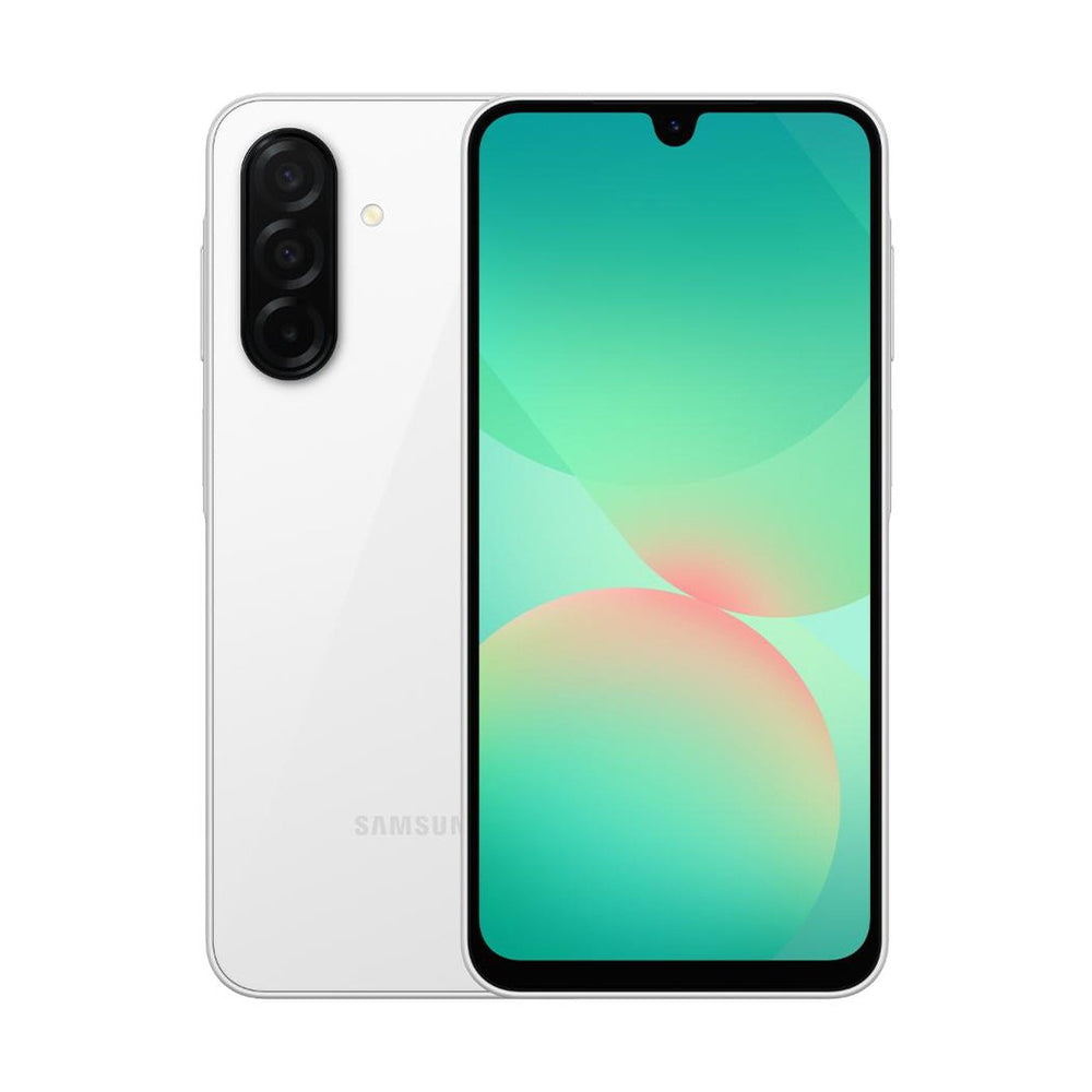 Samsung Galaxy A26 5G Smartphone, 6 GB RAM, 128 GB Storage, White