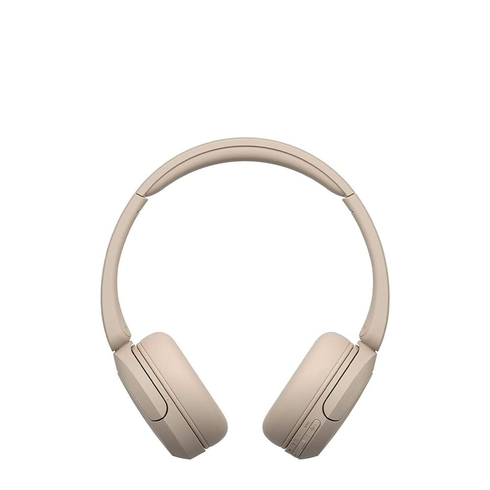 Sony Wireless Headphones with Microphone,Beige, WH-CH520