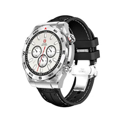 Swiss Military DOM3 Bluetooth Smart Watch, 1.43 inches, Black