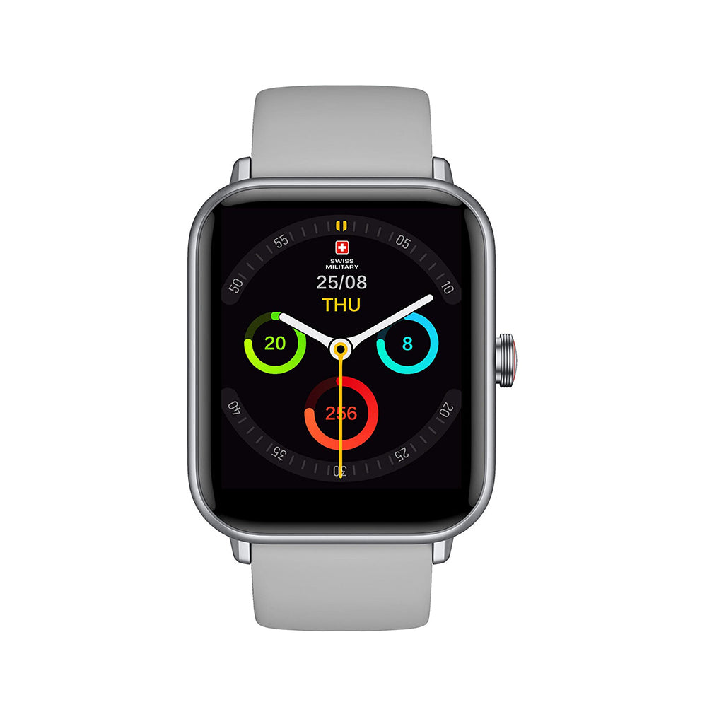 Swiss Military Smartwatch, 1.69 inches Display, Alps Gray