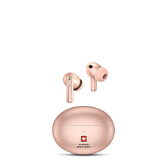 Swiss Military Victor 3 True Wireless Stereo Earbuds with Mic, Pink