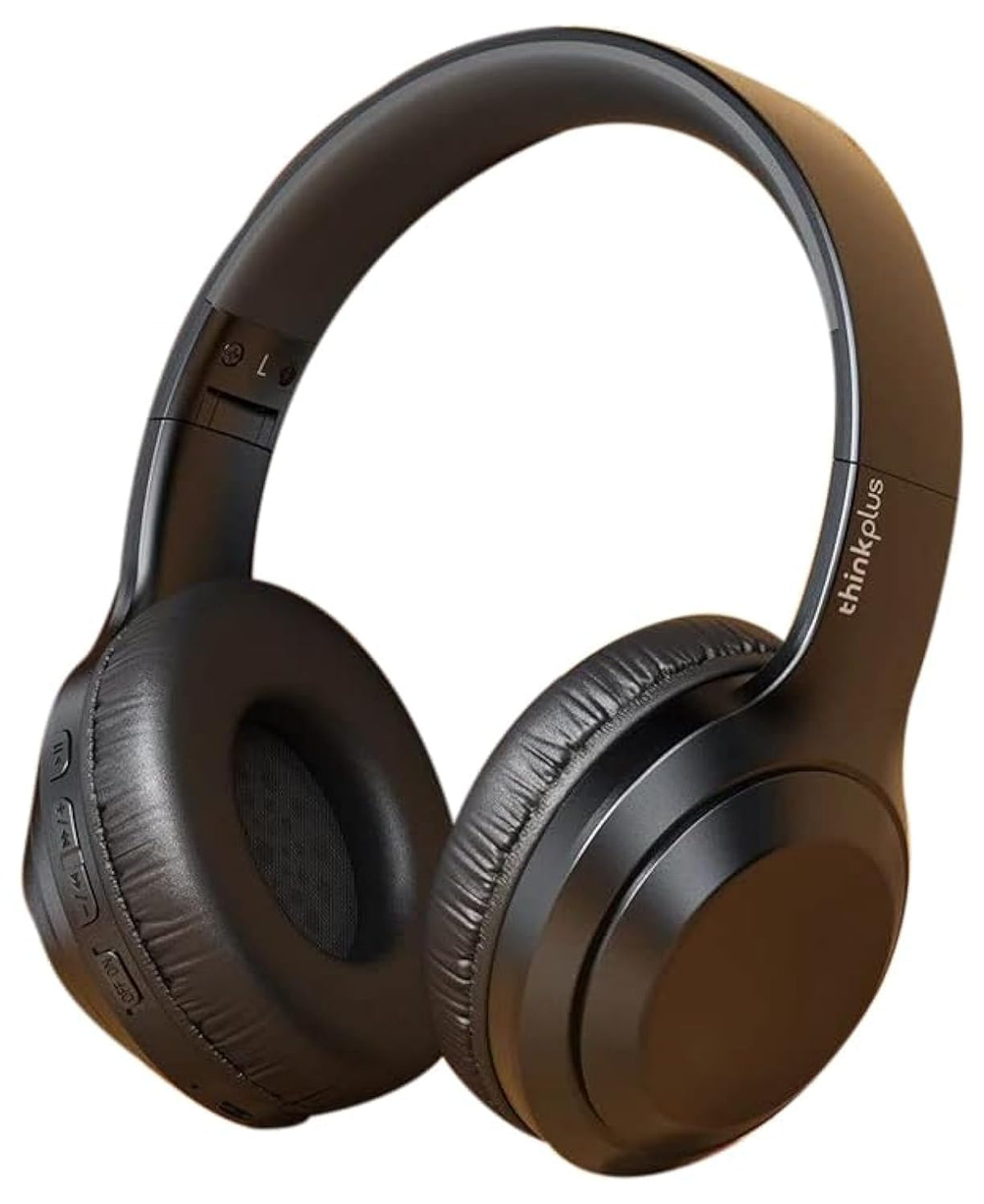 Lenovo thinkplus Headphones TH10 (Black), Wireless, Wired