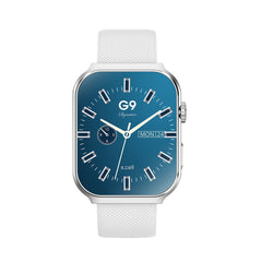 X.Cell G9 Signature Smartwatch, 2.01 inches Display, White