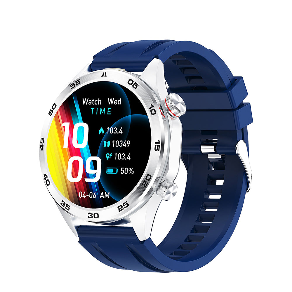 X.Cell Smartwatch Elite-5 Silicone Strap Blue